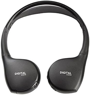 GM Digital IR Compatible Audio Wireless Headphones for 2017 and newer Rear Seat Entertainment BluRay and DVD Systems