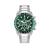 LUCIEN ROCHAT Orologio Uomo, Cronografo, Tempo, Data, 41 mm, Collezione LEMAN, Effetto Sunray
