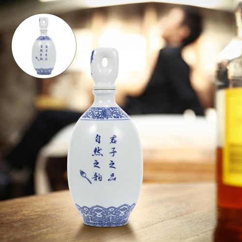 Pot à saké étanche en céramique véritable pour conserver et servir le vin chaud - 8