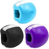  3PCS Jawzrsize Jaw Exerciser para Jawline Ejercicio Jawlineme Ejercitador Jaw Shaper Cuello tonificador Facial Ejercitador Jawz Facial Toner Herramienta de belleza facial para mujeres y hombres