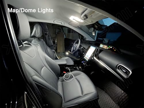 Kit de 9 luces LED interiores 6000K para Subaru BRZ/Toyota GR86 miniatura 5