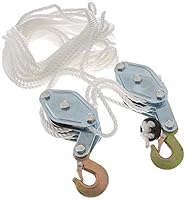 Algopix Similar Product 10 - 2 Ton Rope Hoist Pulley Wheel Block and