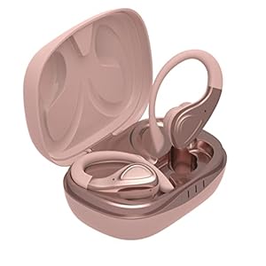 Bluetooth 5.2 Kopfhörer In Ear, IPX7 Wasserdichtes Sport Wireless Kopfhörer mit Starkem Bass, 24 Stunden Spielzeit…