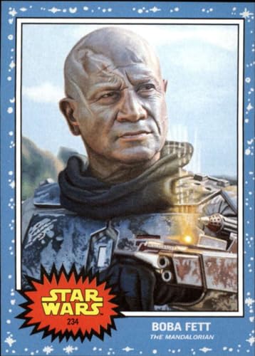 2021 Topps Star Wars The Living Set #234 Boba Fett (Temuera Morrison) The Mandalorian Officially Licensed Trading Card LIMITED PRINT RUN ONLINE EXCLUSIVE (Stock Photo shown, Near Mint to Mint Condition)