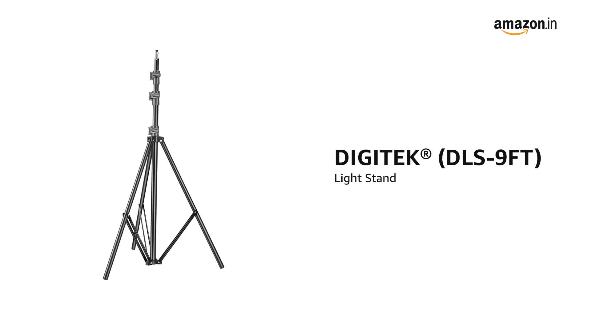 DIGITEK® (DLS-9FT) Lightweight & Portable Aluminum Alloy Light