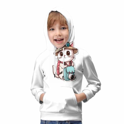 Pull chaton capuche un cadeau d'anniversaire drôle pour enfant - 5