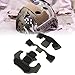 Combat Helmet Liner System, Helmet Chin Strap with Sponge Helmet Pads, 4 Points General Suspension System with Bolts and Screws for ACH for MICH for Wendy for FMA for EXF Helmets