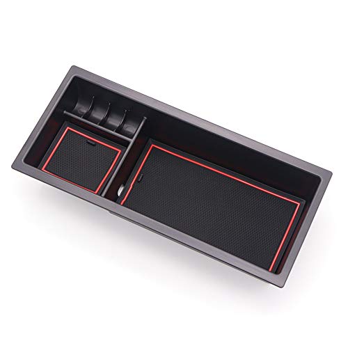 HIGH FLYING Car Central Armrest Console Glove Box Organizers Tray For Toyota Prius Prime 2016 2017 2018 2019 2020