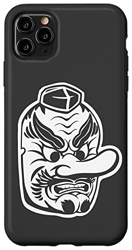 iPhone 11 Pro Max Great Tengu face. Japanese legends, myths and culture. Case