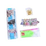 Hibou - paquet comprend 5 pièces de porte-clés de peinture de perles en forme de hibou avec outil de peinture de perles, pour les amateurs d'artisanat de broderie.