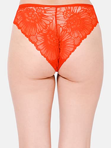 Image of Women Thong Red Panty (Elprell1026-P) | ELGANTE ELPRELL1026-P