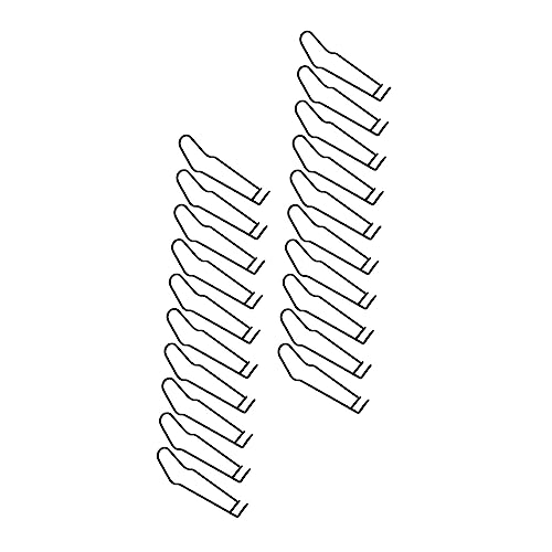 UPKOCH 20piezas Accesorios Soporte Invernadero Hebilla Fijación Acero Inoxidable