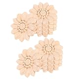 Compatibilité : les incrustations sculptées en bois et les moulures d’angle pour meubles, faciles à installer, permettent une pose rapide et aisée, aussi bien pour les nouvelles installations que pour la rénovation de meubles. appliques sculptées, appliques en bois sculpté à faire soi-même