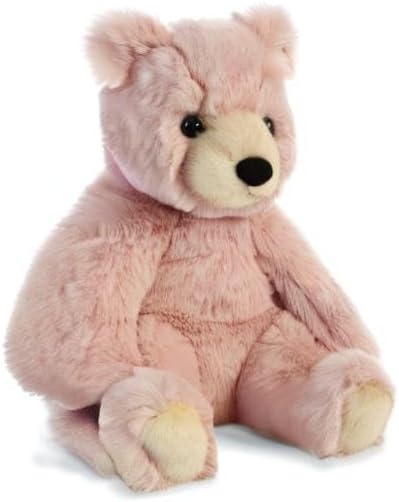 Peluche Aurora Snuggly Humphrey Bear Rosa 8 Pulgadas miniatura 2