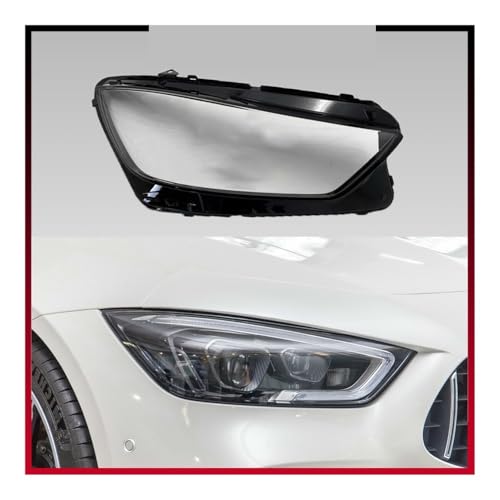Couvercle de phare pour Benz AMG GT W290 2019-2022 coque d'optique avant - 2