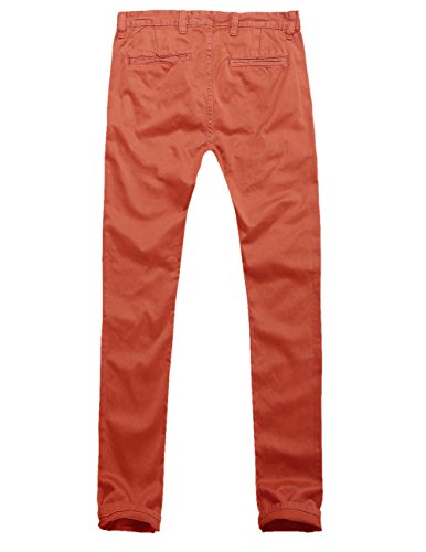 Image of Match Mens Regular-Fit Casual Flat Front Chino Pants