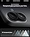 Spigen Camera Lens Screen Protector [GlasTR EZ Fit Optik Pro] Designed for iPhone 17 | iPhone 16 Plus | iPhone 16 [Case Friendly] - Black [2 Pack]