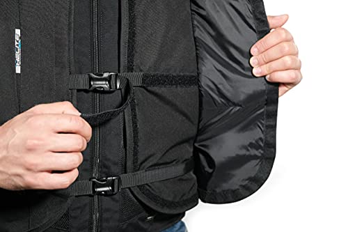 Helite Unisex-Adult Turtle Motorcycle Airbag Vest (Black, Medium) #TOP5