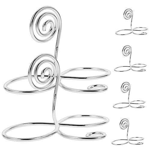 CHILDWEET 6 Piezas Soporte para Tarjetas de Mesa para Bodas de Clip para de Mesa y Fotos Portatarjetas para Decoración de y Recepciones