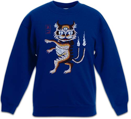 Sweat-shirt chat yokai enfants idée cadeau fille garçon unique