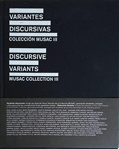 Catalogue d'exposition The Musac Collection III: Discursive Variants pour bibliothèque d'art