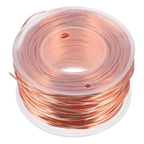 HAWILLOSCH Gardening Copper Wire 40m Craft Making 99.9% Pure Copper Electroculture Sturdy for DIY Projects