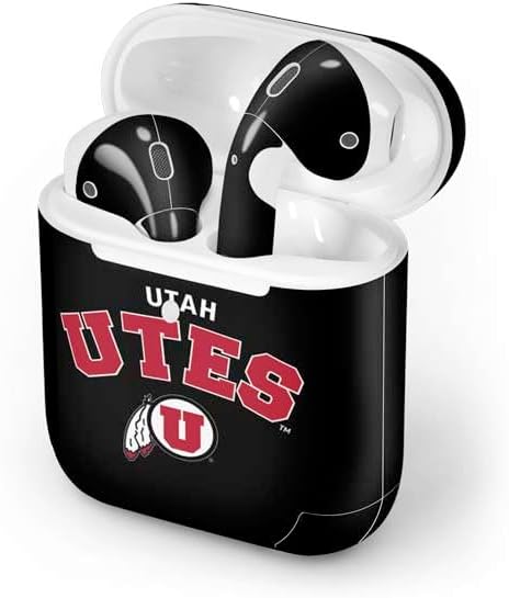 Skinit Decal Audio Skin Compatible with Apple AirPods 2 - Officially Licensed University of Utah Utes Logo Design