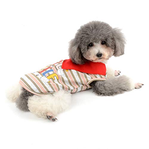 Ranphy, maglietta in cotone per animali domestici