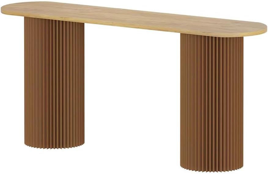 Large Cylindrical Paper Party Stand with Shelf, Portable Retail Merchandise Riser, Foldable Center Decorative Display Stand, Suitable for Product Display,B l120×h60cm