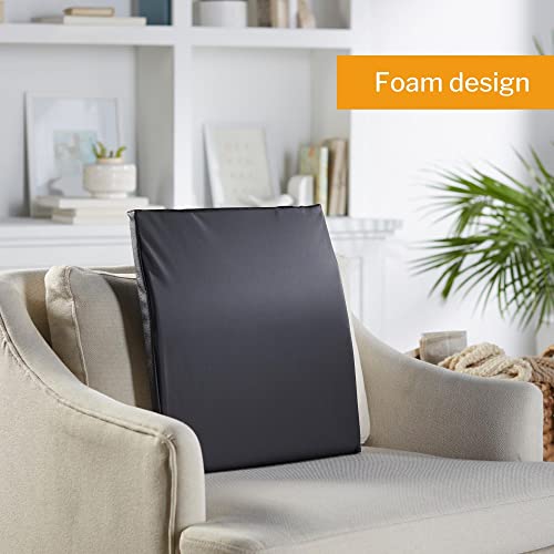 Mckesson Back Support Cushion For Wheelchairs And Office Chair, Lumbar Support, Foam, 16 In X 17 In, 1 Count #TOP4
