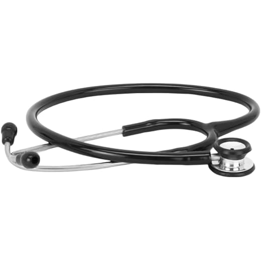 Fidelis Pediatric Acoustic Stethoscope Black