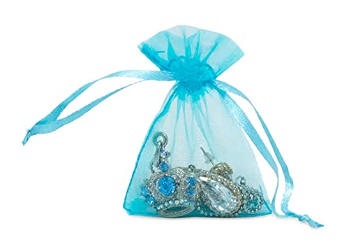 Sacs en organza transparent pour petits cadeaux d'invités