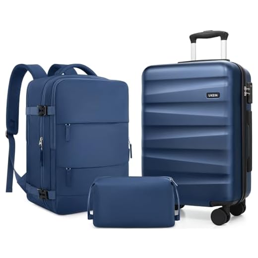 UKEIN 3-Piece Luggage Set