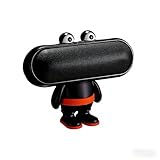 Protective Stand for Beats Pill (2024 Model) Portable Bluetooth Speaker, Scratch & Shock Resistant Cover with Precise Cutouts and Enhanced Sound Direction, Classic Big-Mouth Figurine Design (Black)