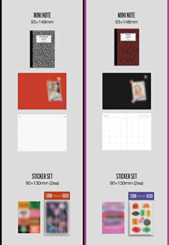 YG Ent. JEON SOMI - Le premier album XOXO [O ver.] (1er album) + cadeau culturecoréen (autocollants décoratifs, cartes photo) – vue 6