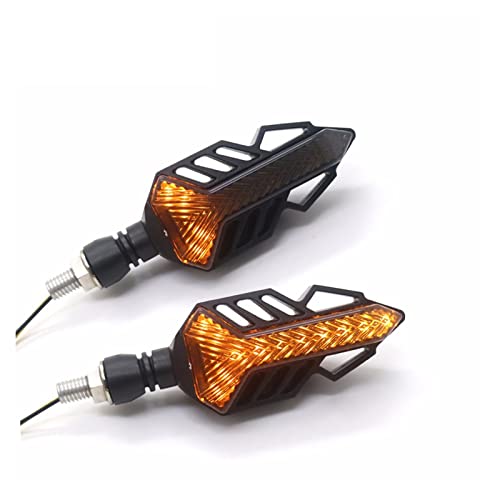 Indicateurs de virage de moto clignotants ambre séquentiels