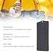 2,5 W Tragbare Solarmodule, 3,7 V Bis 5 V USB-Solarladegerät für Handy-Tablet-Powerbank, Monokristalline Silizium-Solarmodule für Outdoor-Wohnmobil-Camping-W... (BLACK)
