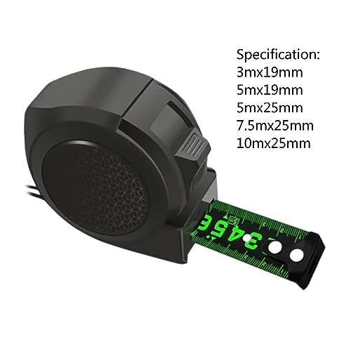 Cinta Métrica de Acero Fluorescente 10 m x 25 mm con Bloqueo miniatura 3
