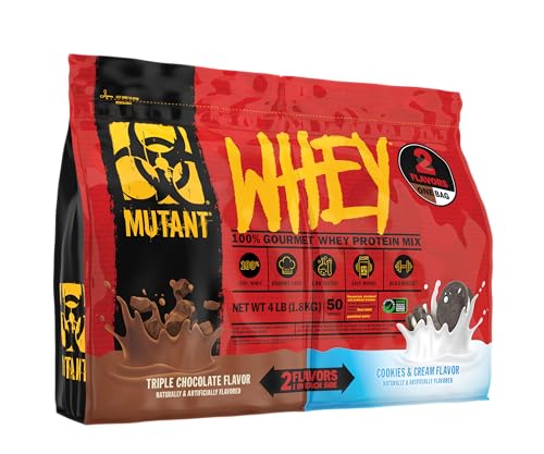 Mutant Whey Dual Chamber | Triple Chocolate & Cookies & Cream 1.8kg (4lbs)