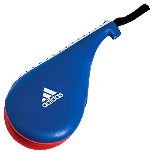 Adidas Double Paddle Kicking Target Mitt - Blue Red - Large