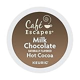 Café Escapes Hot Cocoa, Milk Chocolate, K-Cup Portion Pack for Keurig Brewers, 24-Count (Pack of 2)
