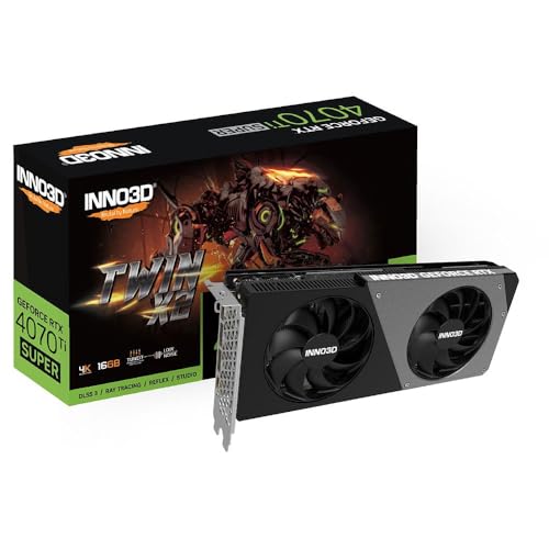 INNO3D GEFORCE RTX 4070 Ti SUPER Twin X2 NVIDIA 16 Go GDDR6X