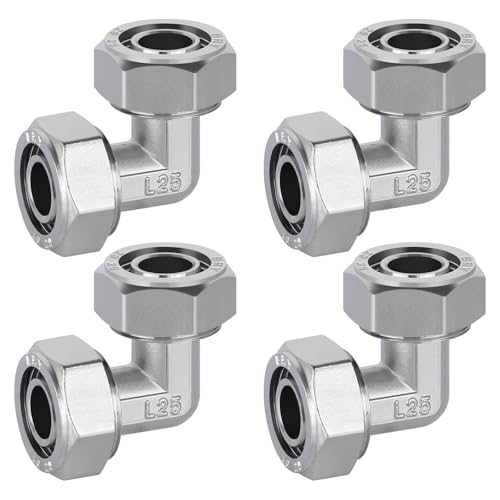 4PCS 3/4" Elbow Air Piping Fittings