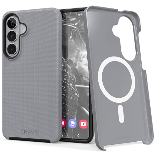 Image of Crave for Samsung Galaxy S26 Plus Case, Compatible with MagSafe Shockproof Protection Dual Layer Case for Samsung Galaxy S26 Plus (6.7 inch) - Slate