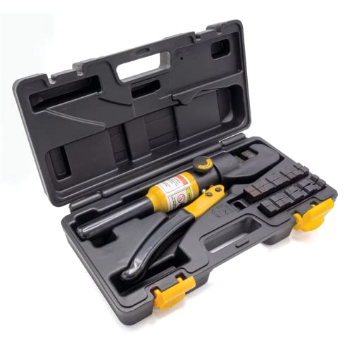 Titan Tools 11980 5 Ton Hydraulic Cable Crimper