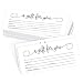 25 4x9 White Blank Gift Certificate Cards Vouchers for Holiday, Christmas, Birthday Holder, Small Business, Restaurant, Spa Beauty Makeup Hair Salon, Wedding Bridal, Baby Shower Cash Money Printable