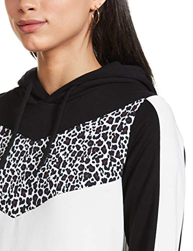 Image of Mode by Red Tape Women's Cotton Hooded Neck Sweatshirt