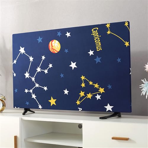 Copertura TV Antipolvere Copri Televisore Cover TV TV Protezione TV Universale Elastica Custodia Protettiva TV 48inch Costellazione