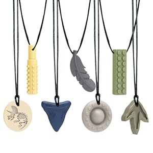 Chew Necklaces for Sensory Kids Tee...