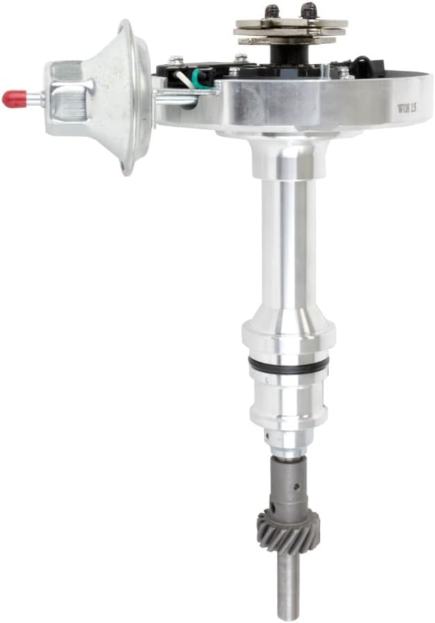 Top Street Performance EFI to Carb Conversion HEI Distributor for Ford Small Block Windsor 5.0L V8 - Red
